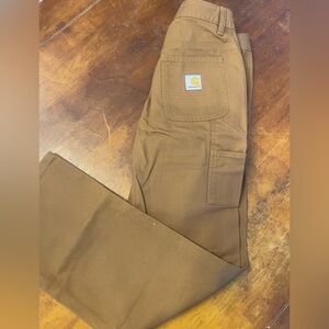 Carhartt youth boys Tan Cargo Pants